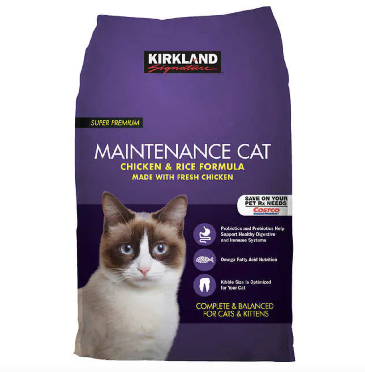 Kirkland Signature Chicken & Rice cat food